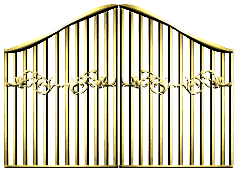 the gate